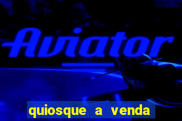 quiosque a venda em porto seguro